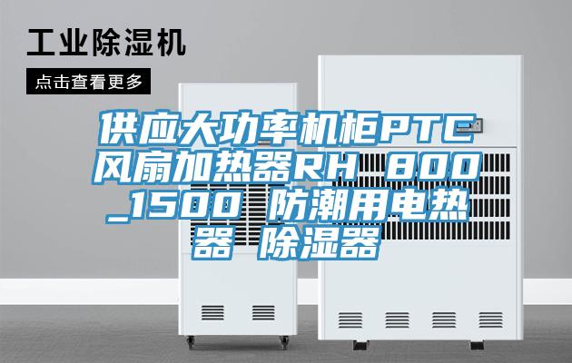 供应大功率机柜PTC风扇加热器RH 800_1500 防潮用电热器 除湿器