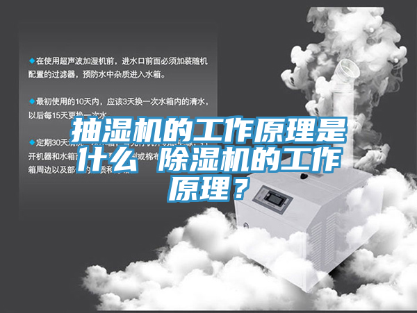 抽湿机的工作原理是什么 杏仁直播app最新版下载的工作原理？