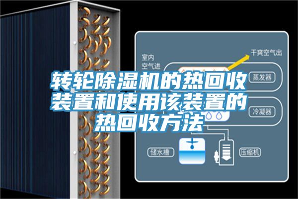 转轮杏仁直播app最新版下载的热回收装置和使用该装置的热回收方法